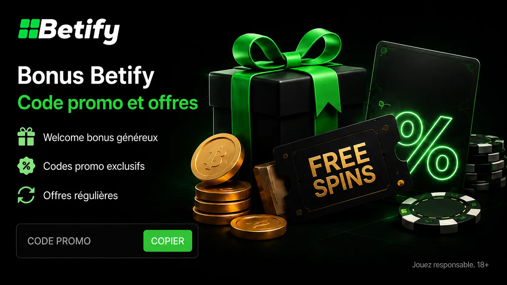 Bonus Betify et Code Promo